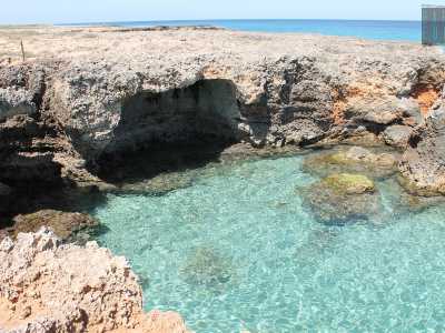 Le spiagge pi� belle della zona si trovano a nord del porto, nella parte denominata �Carisciola�